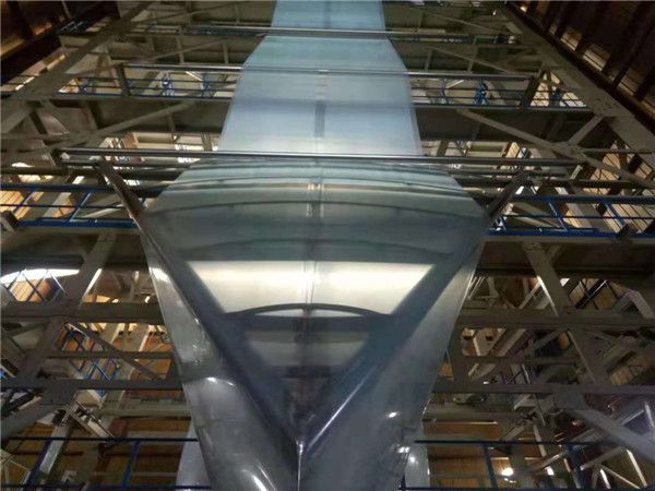 山東正奇塑機大棚膜設(shè)備生產(chǎn)線